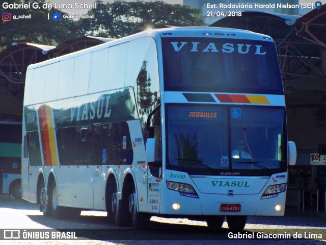 Viasul - Auto Viação Venâncio Aires 10000 na cidade de Joinville, Santa Catarina, Brasil, por Gabriel Giacomin de Lima. Número da foto: #6052368.