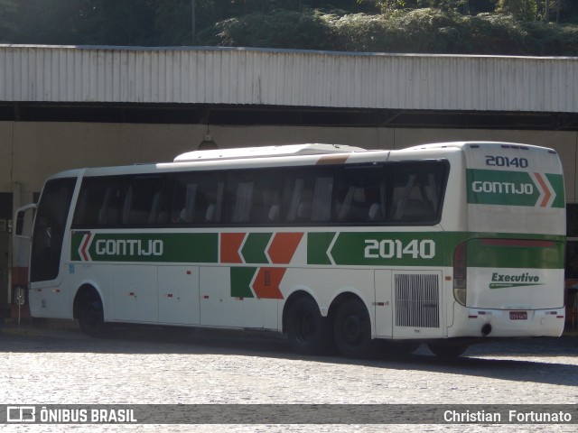 Empresa Gontijo de Transportes 20140 na cidade de Manhuaçu, Minas Gerais, Brasil, por Christian  Fortunato. Número da foto: #6054304.