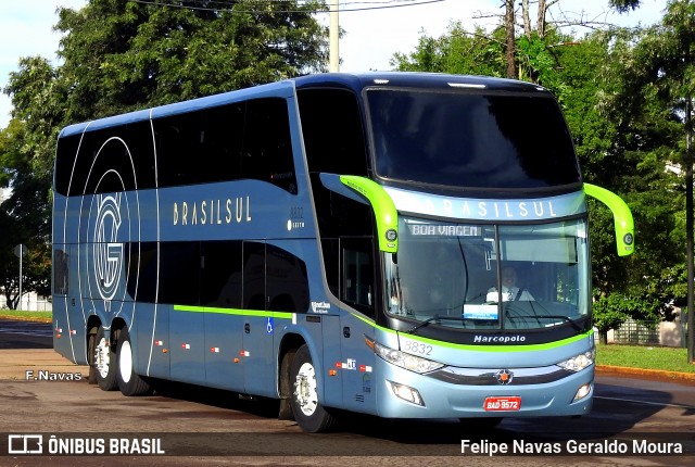 Brasil Sul Linhas Rodoviárias 8832 na cidade de Cascavel, Paraná, Brasil, por Felipe Navas Geraldo Moura . Número da foto: #6054595.