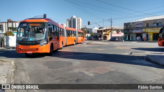 Auto Viação Redentor XY036 na cidade de Curitiba, Paraná, Brasil, por Fábio Santos. Número da foto: #6054885.