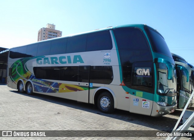 Viação Garcia 7996 na cidade de São José dos Campos, São Paulo, Brasil, por George Miranda. ID da foto: 6055891.