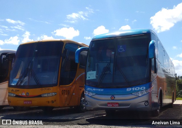 ATT - Atlântico Transportes e Turismo 9100 na cidade de Camaçari, Bahia, Brasil, por Aneivan Lima. ID da foto: 6055530.