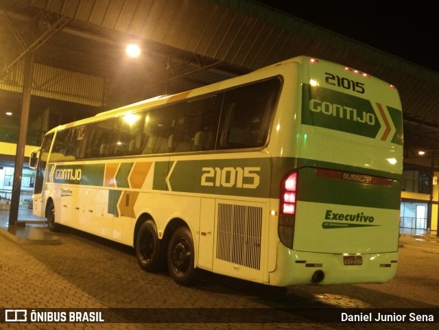 Empresa Gontijo de Transportes 21015 na cidade de Itabirito, Minas Gerais, Brasil, por Daniel Junior Sena. Número da foto: #6058807.