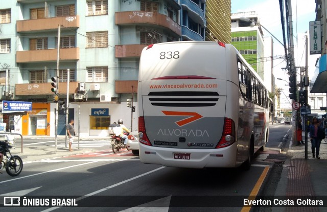 Viação Alvorada 838 na cidade de Vitória, Espírito Santo, Brasil, por Everton Costa Goltara. Número da foto: #6057907.