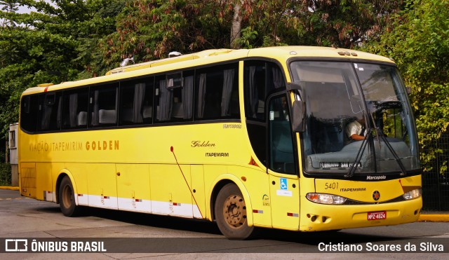 Viação Itapemirim 5401 na cidade de São Paulo, São Paulo, Brasil, por Cristiano Soares da Silva. ID da foto: 6058137.