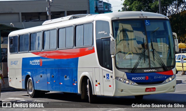 Viação Riodoce 61407 na cidade de Rio de Janeiro, Rio de Janeiro, Brasil, por Cristiano Soares da Silva. ID da foto: 6058025.