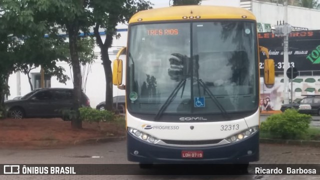 Viação Progresso 32313 na cidade de Três Rios, Rio de Janeiro, Brasil, por Ricardo  Barbosa. Número da foto: #6057638.
