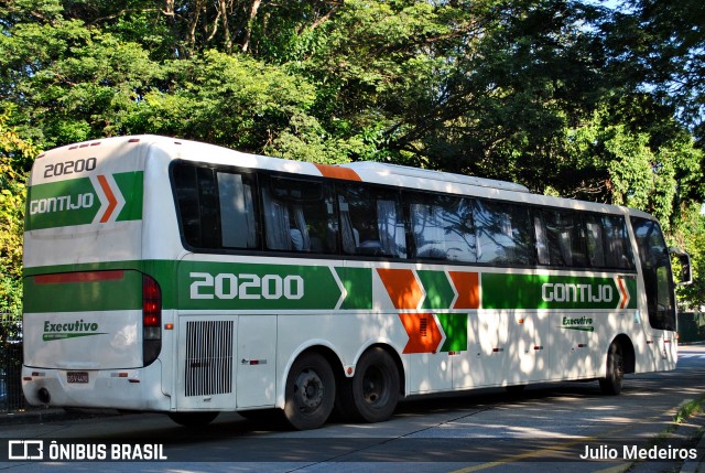 Empresa Gontijo de Transportes 20200 na cidade de São Paulo, São Paulo, Brasil, por Julio Medeiros. ID da foto: 6058585.