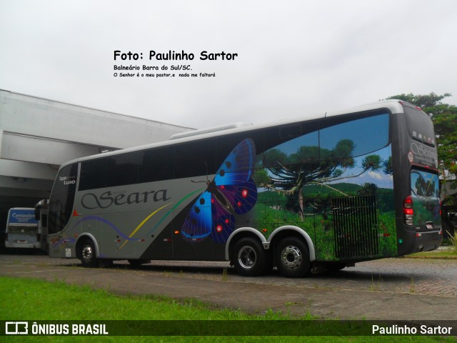 Auto Viação Seara 3000 na cidade de Joinville, Santa Catarina, Brasil, por Paulinho Sartor. ID da foto: 6058320.