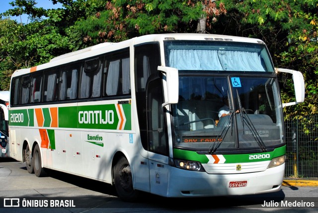 Empresa Gontijo de Transportes 20200 na cidade de São Paulo, São Paulo, Brasil, por Julio Medeiros. Número da foto: #6058582.