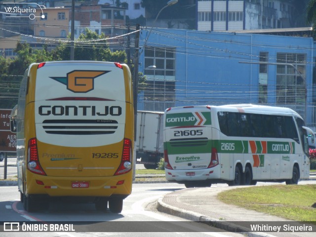 Empresa Gontijo de Transportes 19285 na cidade de Vitória, Espírito Santo, Brasil, por Whitiney Siqueira. Número da foto: #6057122.
