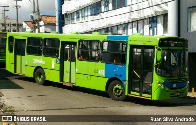 Taguatur - Taguatinga Transporte e Turismo 03450 na cidade de Teresina, Piauí, Brasil, por Ruan Silva Andrade. ID da foto: 6056872.