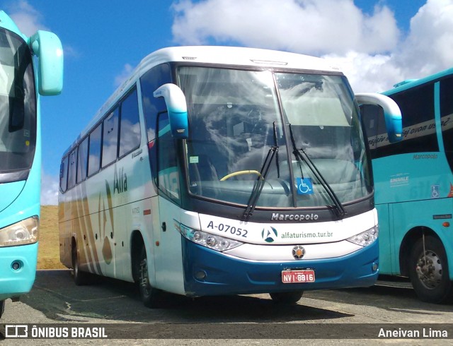 Alfa Turismo & Transportes A-07052 na cidade de Camaçari, Bahia, Brasil, por Aneivan Lima. ID da foto: 6058340.