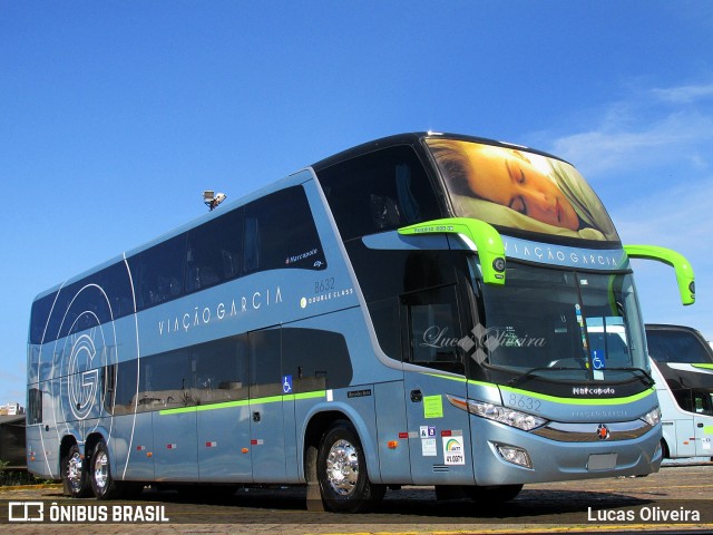 Viação Garcia 8632 na cidade de Londrina, Paraná, Brasil, por Lucas Oliveira . ID da foto: 6058529.