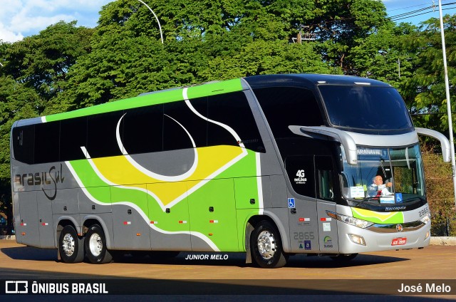 Brasil Sul Linhas Rodoviárias 2865 na cidade de Maringá, Paraná, Brasil, por José Melo. ID da foto: 6058360.