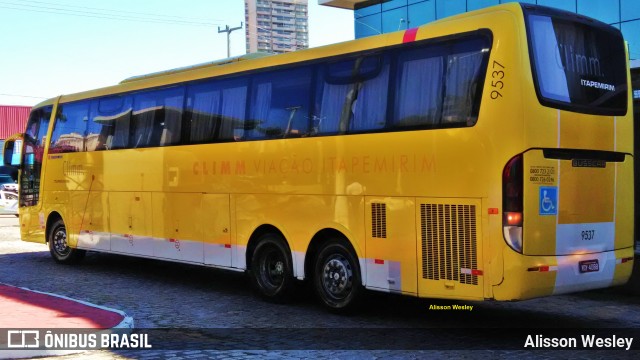 Viação Itapemirim 9537 na cidade de Fortaleza, Ceará, Brasil, por Alisson Wesley. Número da foto: #6059324.