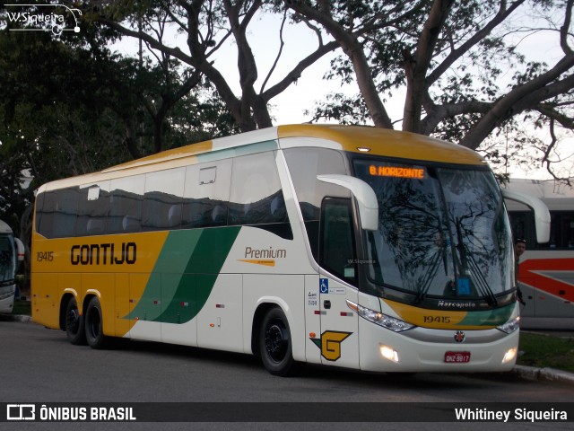 Empresa Gontijo de Transportes 19415 na cidade de Vitória, Espírito Santo, Brasil, por Whitiney Siqueira. Número da foto: #6060587.