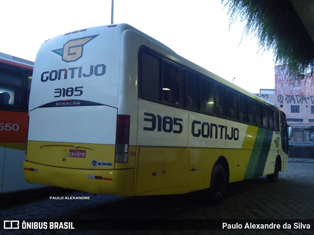 Empresa Gontijo de Transportes 3185 na cidade de Belo Horizonte, Minas Gerais, Brasil, por Paulo Alexandre da Silva. ID da foto: 6059579.