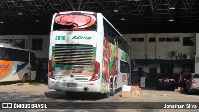 Eucatur - Empresa União Cascavel de Transportes e Turismo 4850 na cidade de Manaus, Amazonas, Brasil, por Jonathan Silva. ID da foto: 6060055.