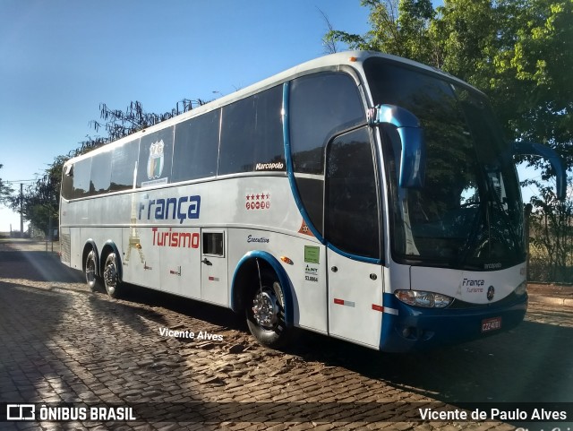 França Turismo 4001 na cidade de Itumbiara, Goiás, Brasil, por Vicente de Paulo Alves. ID da foto: 6059326.