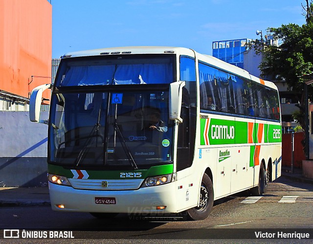 Empresa Gontijo de Transportes 21215 na cidade de Rio de Janeiro, Rio de Janeiro, Brasil, por Victor Henrique. Número da foto: #6031121.