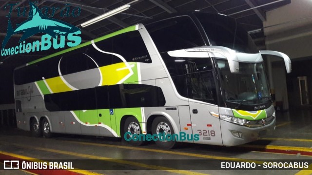 Brasil Sul Linhas Rodoviárias 3218 na cidade de Londrina, Paraná, Brasil, por EDUARDO - SOROCABUS. Número da foto: #6029960.