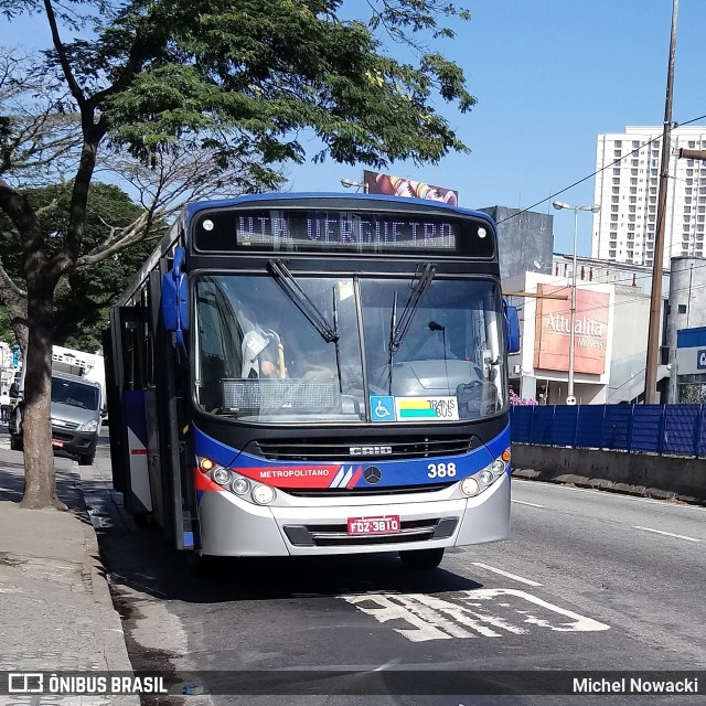 Trans Bus Transportes Coletivos 388 na cidade de São Bernardo do Campo, São Paulo, Brasil, por Michel Nowacki. Número da foto: #6030232.