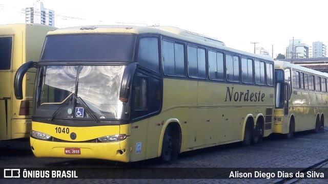 Viação Nordeste 1040 na cidade de Natal, Rio Grande do Norte, Brasil, por Alison Diego Dias da Silva. Número da foto: #6030263.