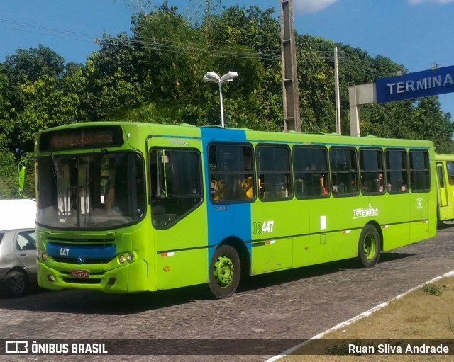 Taguatur - Taguatinga Transporte e Turismo 03447 na cidade de Teresina, Piauí, Brasil, por Ruan Silva Andrade. Número da foto: #6031031.