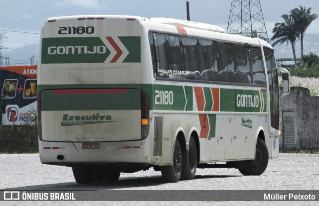 Empresa Gontijo de Transportes 21180 na cidade de Messias, Alagoas, Brasil, por Müller Peixoto. ID da foto: 6061356.