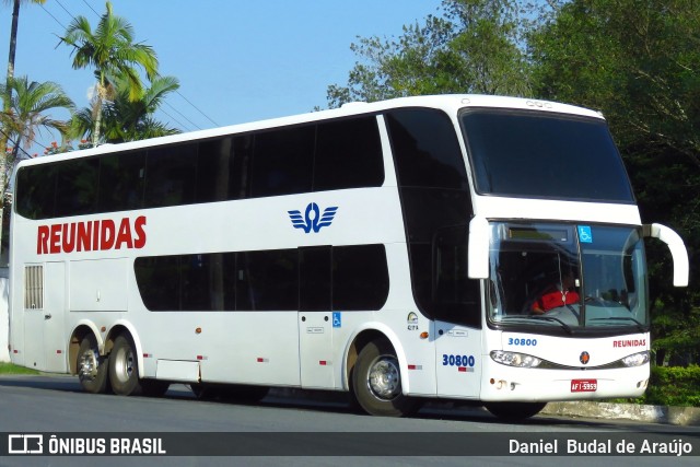 Reunidas Transportes Coletivos 30800 na cidade de Blumenau, Santa Catarina, Brasil, por Daniel Budal de Araújo. ID da foto: 6061168.