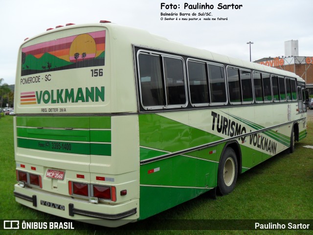 Empresa de Transportes Coletivos Volkmann 156 na cidade de Joinville, Santa Catarina, Brasil, por Paulinho Sartor. ID da foto: 6062779.