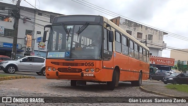 Auto Viação São José dos Pinhais 055 na cidade de São José dos Pinhais, Paraná, Brasil, por Gian Lucas  Santana Zardo. Número da foto: #6062573.