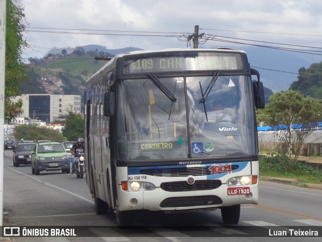 Auto Viação 1001 RJ 108.118 na cidade de Nova Friburgo, Rio de Janeiro, Brasil, por Luan Teixeira. ID da foto: 6063811.