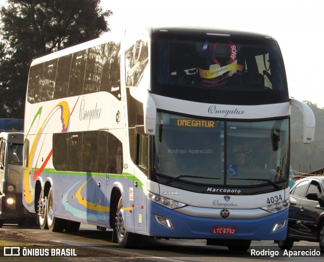 Omegatur 4034 na cidade de Conselheiro Lafaiete, Minas Gerais, Brasil, por Rodrigo  Aparecido. ID da foto: 6062084.