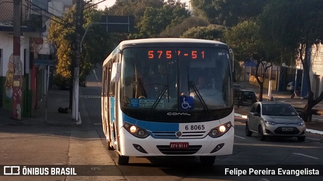 Cooper Líder > A2 Transportes 6 8065 na cidade de São Paulo, São Paulo, Brasil, por Felipe Pereira Evangelista. Número da foto: #6063166.