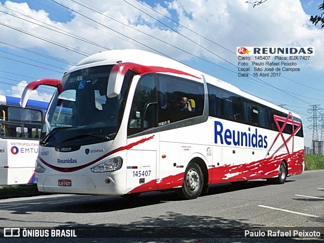 Empresa Reunidas Paulista de Transportes 145407 na cidade de São José dos Campos, São Paulo, Brasil, por Paulo Rafael Peixoto. ID da foto: 6062970.