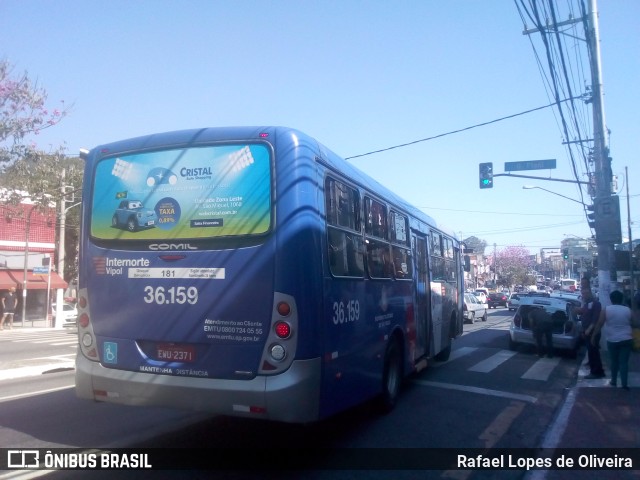 Vipol Transportes Rodoviários - TIPBUS - Transportes Intermunicipal 36.159 na cidade de São Paulo, São Paulo, Brasil, por Rafael Lopes de Oliveira. ID da foto: 6061880.