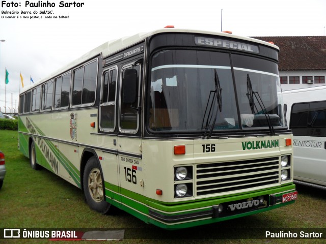 Empresa de Transportes Coletivos Volkmann 156 na cidade de Joinville, Santa Catarina, Brasil, por Paulinho Sartor. ID da foto: 6063789.