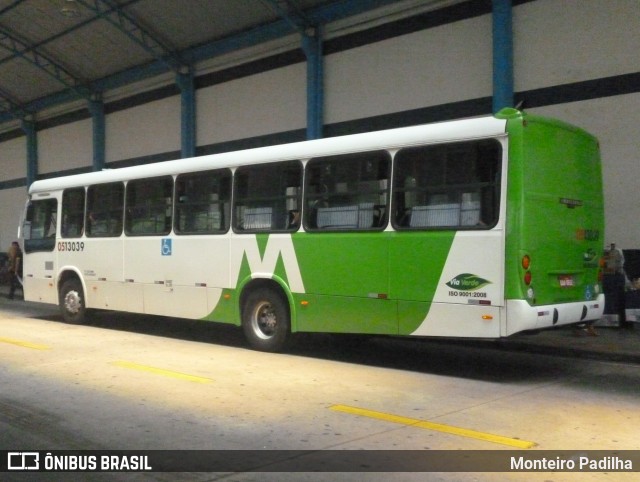 Via Verde Transportes Coletivos 0513039 na cidade de Manaus, Amazonas, Brasil, por Monteiro Padilha. Número da foto: #6062157.