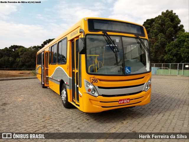 Transportes Coletivos Nossa Senhora da Piedade 295 na cidade de Campo Largo, Paraná, Brasil, por Herik Ferreira da Silva. ID da foto: 6063397.