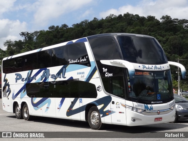 Pedra Azul Turismo 23000 na cidade de Barra do Piraí, Rio de Janeiro, Brasil, por Rafael H.. Número da foto: #6062729.