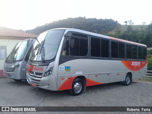 Sudeste Transporte e Turismo 2800 na cidade de Conselheiro Lafaiete, Minas Gerais, Brasil, por Rubens  Faria. ID da foto: 6063124.