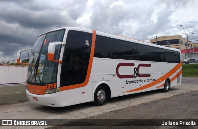 C&C Transporte e Turismo 1160 na cidade de Brasil, por Juliana Priscila. ID da foto: 6064070.