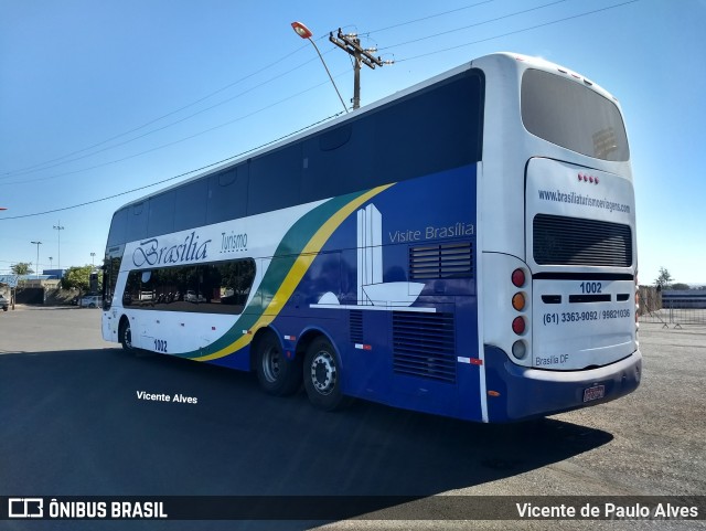 Brasília Turismo 1002 na cidade de Itumbiara, Goiás, Brasil, por Vicente de Paulo Alves. Número da foto: #6064383.