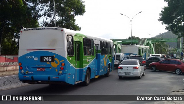 Viação Satélite 25383 na cidade de Vila Velha, Espírito Santo, Brasil, por Everton Costa Goltara. ID da foto: 6064381.