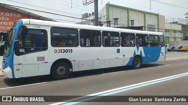 Viação São Pedro 0313015 na cidade de Manaus, Amazonas, Brasil, por Gian Lucas  Santana Zardo. Número da foto: #6064443.