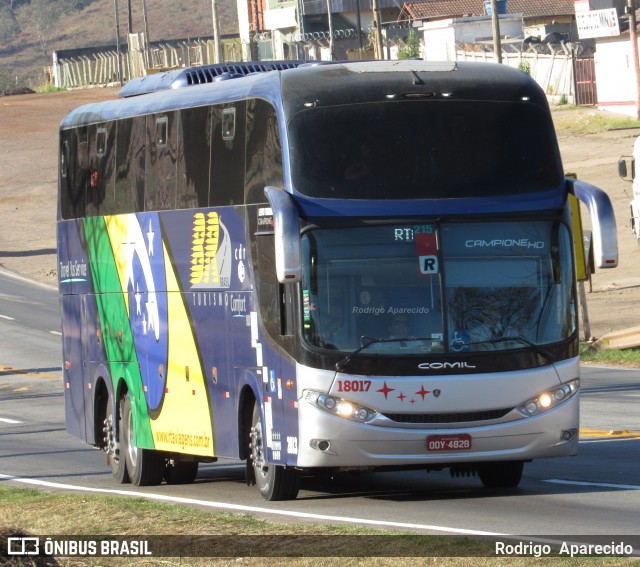 BR Turismo 18017 na cidade de Conselheiro Lafaiete, Minas Gerais, Brasil, por Rodrigo  Aparecido. Número da foto: #6065309.