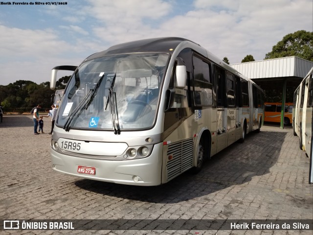 Leblon Transporte de Passageiros 15R95 na cidade de Campo Largo, Paraná, Brasil, por Herik Ferreira da Silva. Número da foto: #6064284.