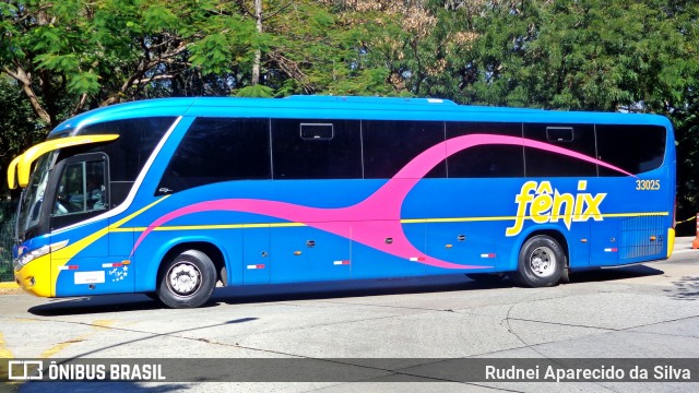 Rápido Expresso Fênix Viação 33025 na cidade de São Paulo, São Paulo, Brasil, por Rudnei Aparecido da Silva. Número da foto: #6064366.